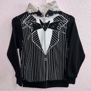 Disney The Nightmare Before Christmas Black and White Kids Small Hoodie